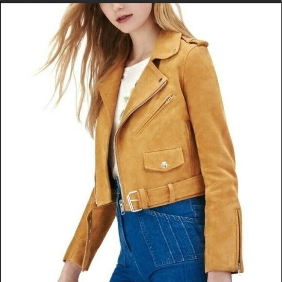 Maje shop suede jacket
