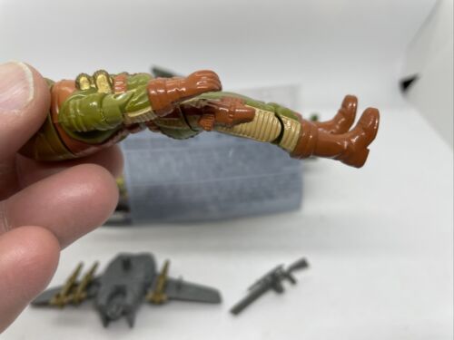 Modellino vintage 1991 Hasbro GI Joe ARAH 3,75" General Hawk 95% COMPLETO - Foto 4 di 10