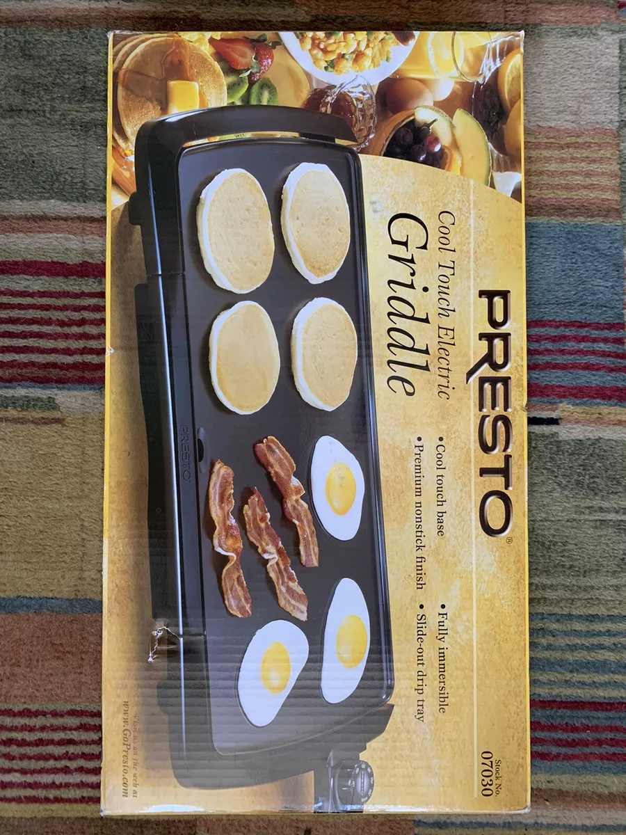 Presto 7030 Cool Touch Electric Griddle