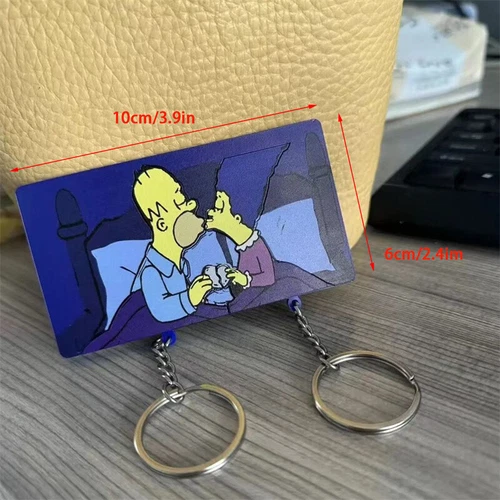 Cartoon Schlüsselregal personalisierte Kreativität und niedliche Paare Cartoon Schlüsselanhänger - Bild 10 von 12