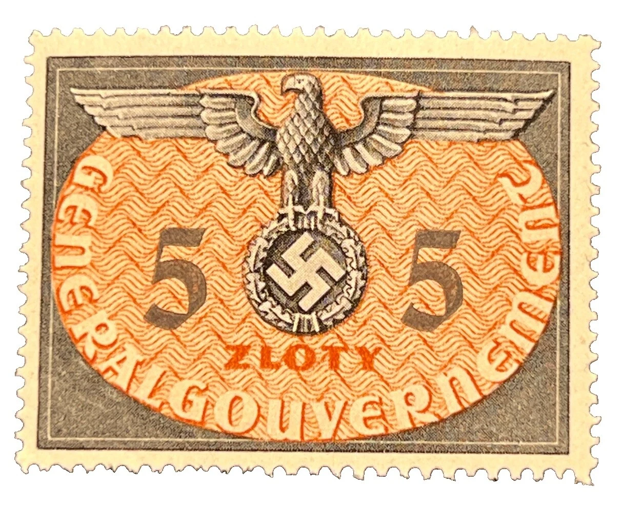 En excelente estado nunca abisagrado/estampillada sin montar o nunca montada Sellos alemán de la Segunda Guerra Mundial y Colonias