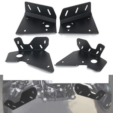 Aluminum FRONT & REAR A-Arm Skidplates Fit For Suzuki King Quad 750 2010-2024
