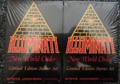 ILLUMINATI NEW WORLD ORDER STEVE JACKSON LIMITED EDITION STARTER