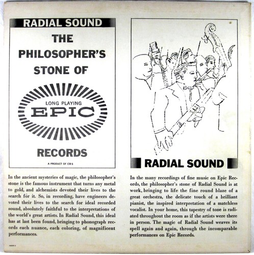 EPIC Yugoslav Rhapsody & Folk Songs ANDY WARHOL ARTWORK on Inner Sleeve LC-3071 - Picture 5 of 8