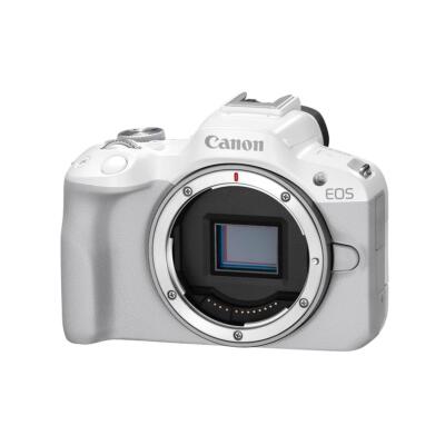 Canon EOS R50 Mirrorless Camera, White #5812C002