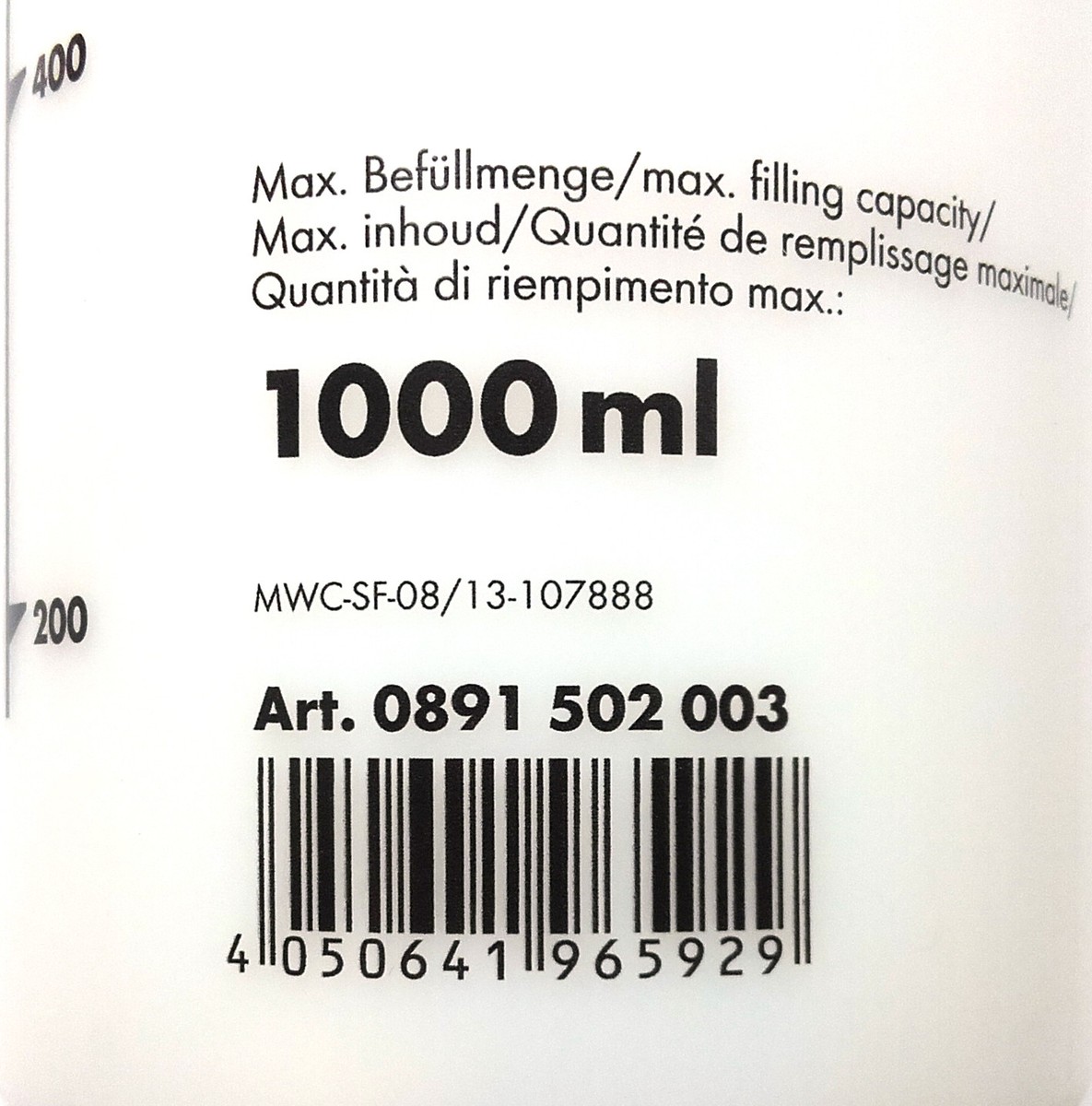 3x Würth Universale Applicabile Vuote Flacone Spray Con Misurino - Foto 7