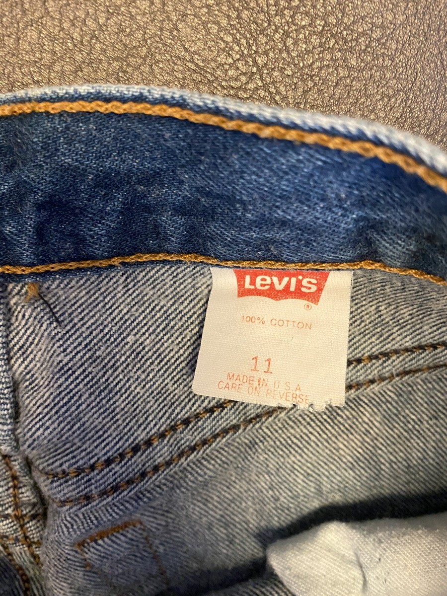 Vintage Levi's 13501-0115 Botton Fly Womens Jeans Tapered