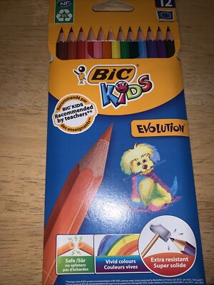 BIC Evolution Farbstifte BIC Kids Evolution Farbstift Set x12