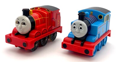 Thomas the Train & James Pull Back and Go Small Tank Engines 2009 & 2004 Tomy