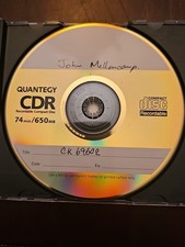 Quantegy CDR John Mellencamp Cd CK 69602