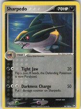 Pokemon TCG Sharpedo Uncommon Power Keepers 38/108 on eBay