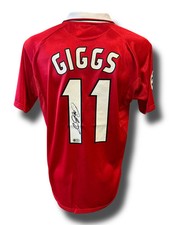 RYAN GIGGS SIGNED MANCHESTER UNITED 1999 UCL HOME SHIRT (ACG CERT AG16616)