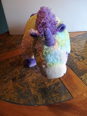 Pillow Pets Unicorn Purple And Rainbow Color 18'' X 14''