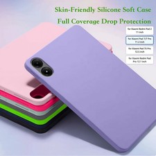 Case for Xiaomi Pad 7/7 Pro 11.2 inch, Slim Soft Silicone Back Shockproof Cover