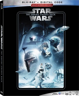 Star Wars: Episode V - The Empire Strikes Back (Blu-ray + Digital) New