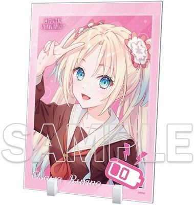 Love Live Renno School Idol Osawa Rurino Acrylic Stand Panel with Base