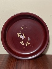 Nakanishi Crafts Round Layered Tray 8.25&rdquo;