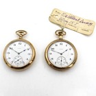 1916-1922 Elgin 12s 7-17j Grade 345 Model 3 Pocket Watches Lot of 2 #WB5842-2 — photo 1