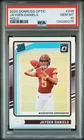 2024 PANINI DONRUSS OPTIC HOLO #248 JAYDEN DANIELS ROOKIE RC PSA 10