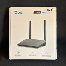 Dbit N300 Easy Setup Wireless Wi-Fi Router Smart Home Internet T1 Pro