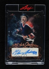 2021-22 Leaf Art of Hockey a Champion Bronze /35 Glenn Anderson Auto HOF 7xr