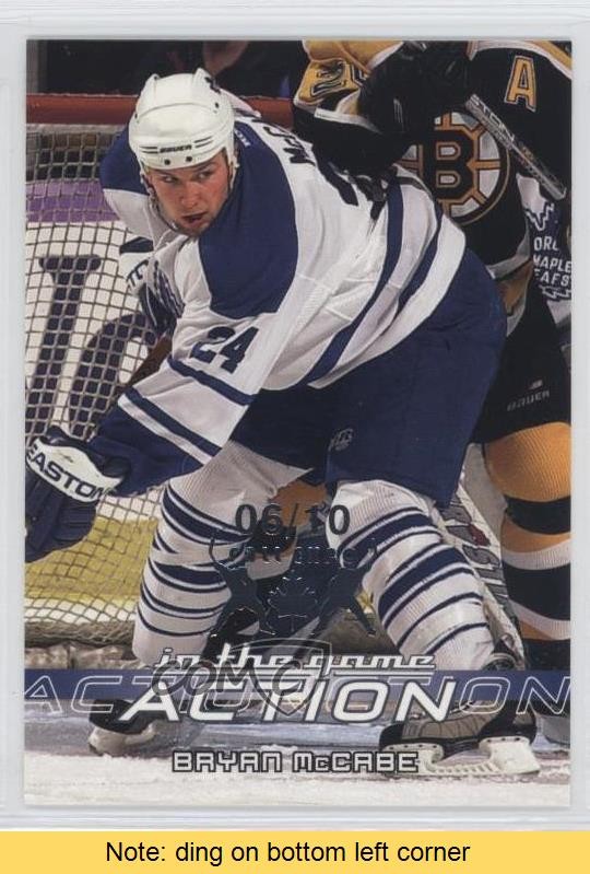 2003-04 ITG Action Fall Expo 6/10 Bryan McCabe #523 READ 0f2