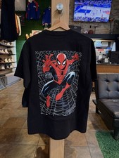 KITH x Marvel Spider-Man Black Graphic T-Shirt Men's Size S