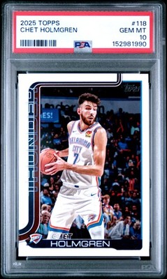 激レア❗️ミスサイン　25シリ　チェットホルムグレン 2025-26 Topps - Chet Holmgren #118 for sale online | eBay