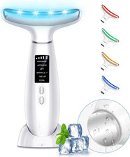 Facial and Neck Beauty Device, Skin Care Face Massager, Multifunctional 6 in 1 L