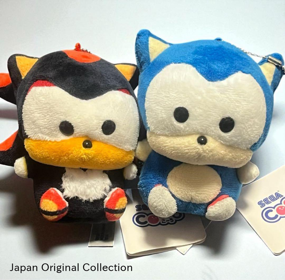 Sonic the Hedgehog Shadow Plush Toy Mascot Cooro Set of 2 SEGA