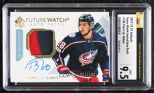 2017 SP Authentic Future Watch Limited Pierre-Luc Dubois CSG 9.5 Patch Auto 09a0