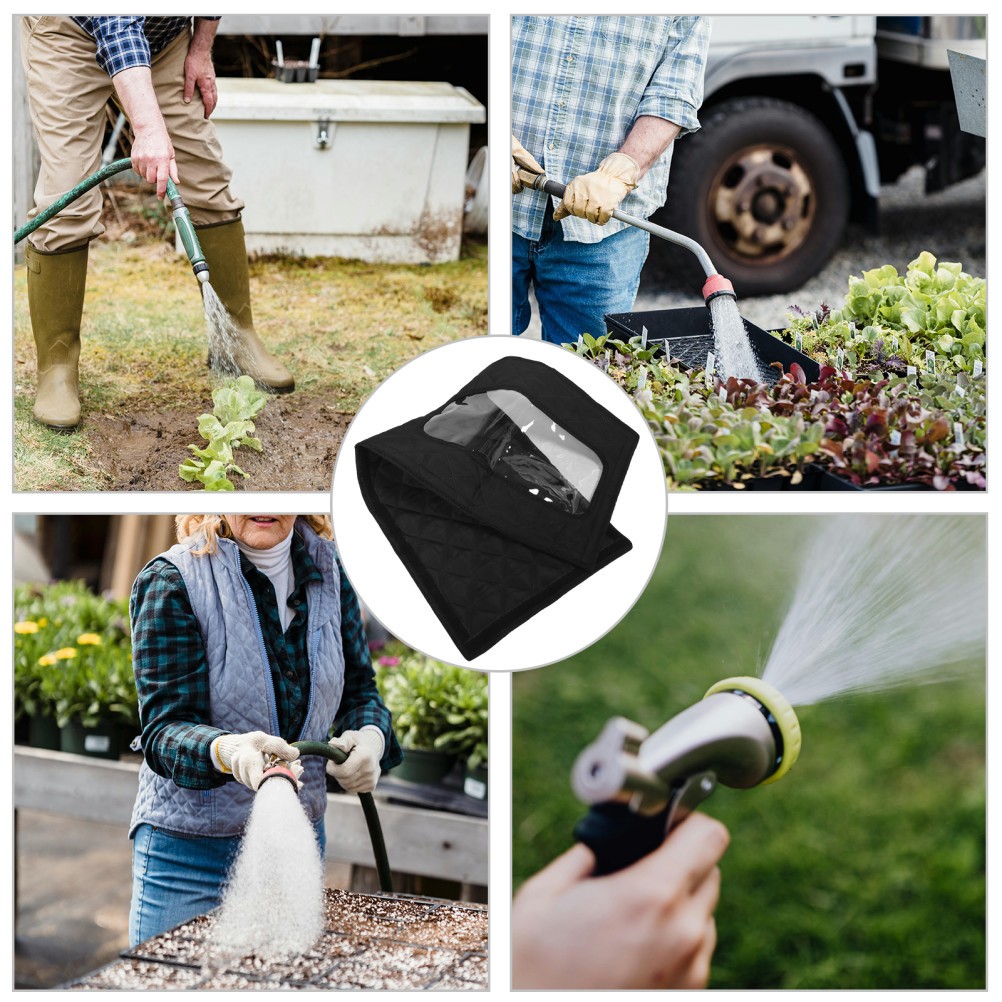 Weatherproof Insulated Hose Timer Sleeves With Clear Window For Outdoor