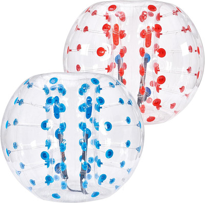 Inflatable Bumper Balls 2 Pack - Fun Bubble Soccer for Teens & Adults