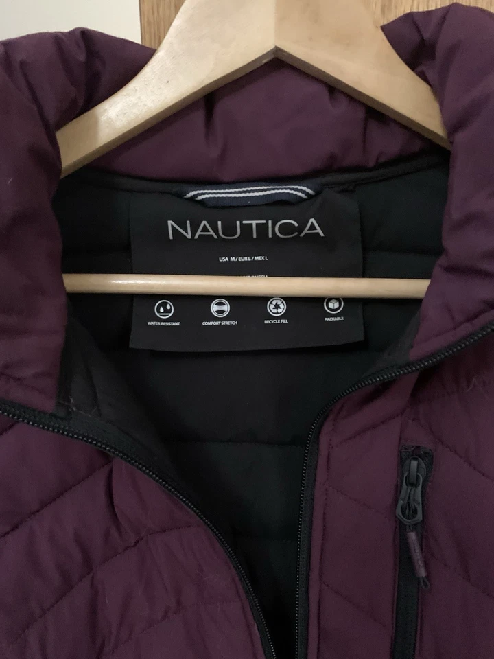 Chaqueta acolchada para mujer Nautica talla L Foto 3 de 4