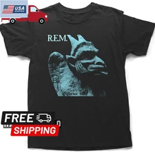 New REM R.E.M Chronic Town Album Unisex Black T-shirt Size S-5XL