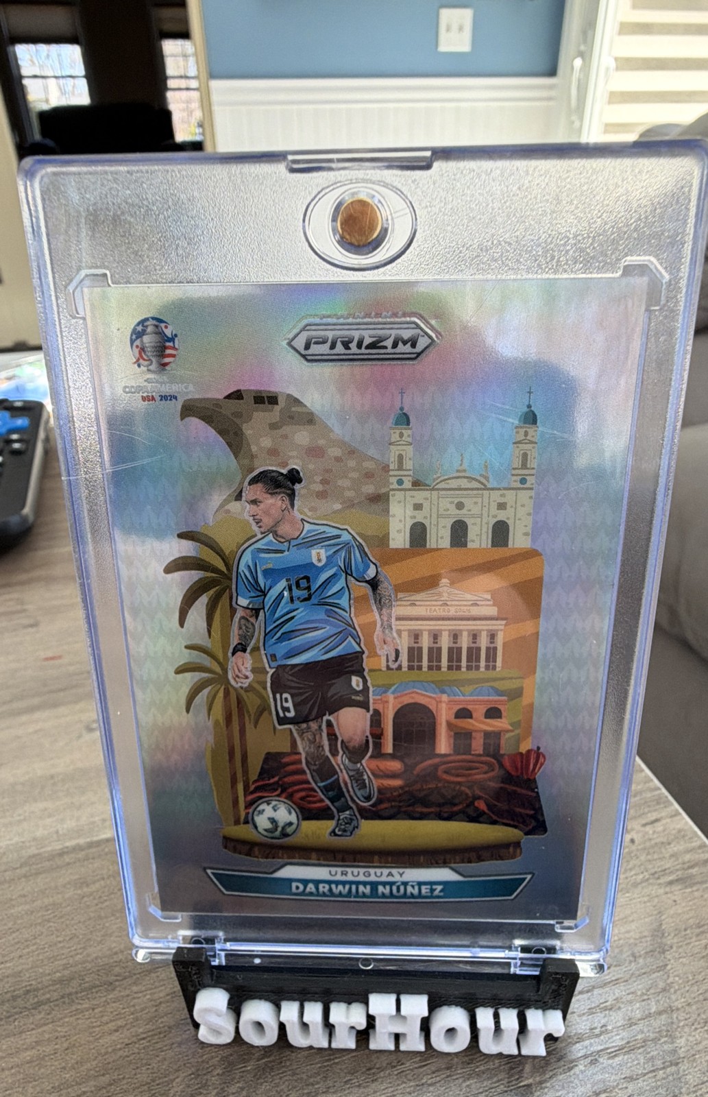 2024 Panini Prizm CONMEBOL Copa America - National Landmarks Darwin Nunez #7