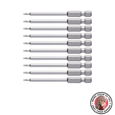 [Limited Edition] VESSEL Torx Bit T7 x 75 mm 10-teiliges Set J ZP