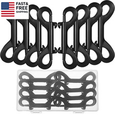 8 Pieces Double Ended Snap Hooks Bolt Snaps Heavy Zinc Alloy Multipurpose Doub