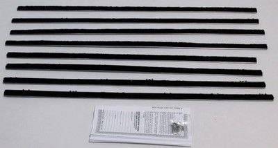 Window Sweeps Felt Kit for 1963-65 Ford Fairlane 2 Door Sedan OEM USA Made