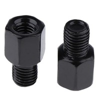 Motorrad Adapter RH 8Mm Auf 10Mm Spiegel RüCkseite FüR