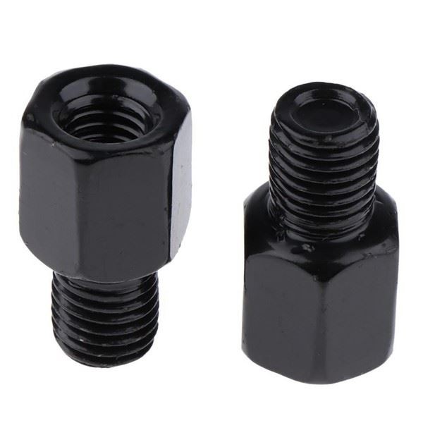 Motorrad Adapter RH 8Mm Auf 10Mm Spiegel RüCkseite FüR-image