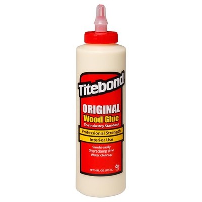 Titebond Original Wood Glue 5064, Industry Standard for Woodworking, 16 Oz. 
