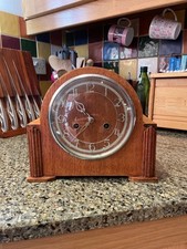 A really happy Enfield striking clock, 1930's. One of those clocks that run&run