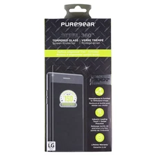 PureGear Steel 360 Tempered Glass Screen Protector for LG V60 ThinQ 5G - Clear