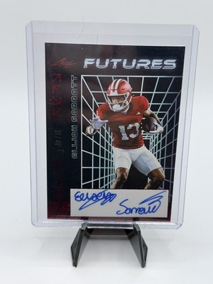 Sports Card Singles Elijah Sarratt Leaf Autographed/49 Futures 2024
