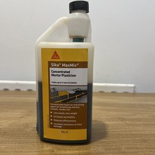 SIKA MaxMix Concentrated Cement Colour, Black 1L Used 30%  Left 0.7 Litre