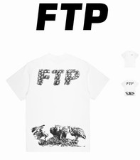 FTP Men s L Regular White/Black Graphic Logo ...