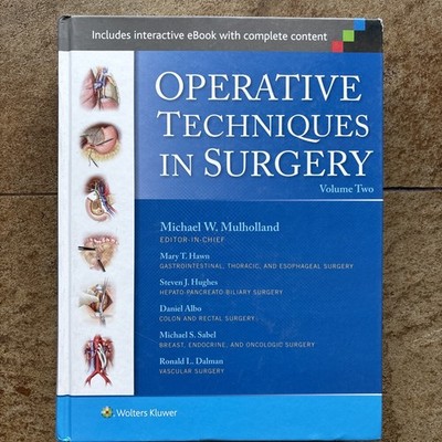 Operative Techniques in Surgery VOL 2 ONLY  Hardcover by Mulholland, Michael W