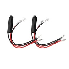 ESUPPORT 2 x Universal 12V Motorcycle Turn Signal LED Load Resistor Flash 2Pcs