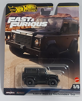 Hot Wheels Premium Fast & Furious Land Rover Defender 90 5/5 Real Riders HYP74